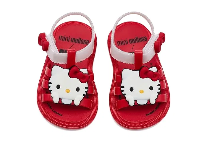 Сандалии детские Hip + Hello Kitty And Friends Mini Melissa, Red/White — фото 3