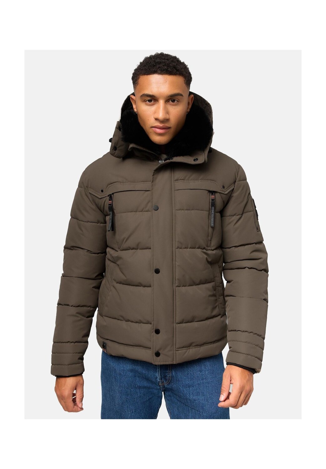 

Зимняя куртка Witaas STONE HARBOUR, цвет Stone Brown