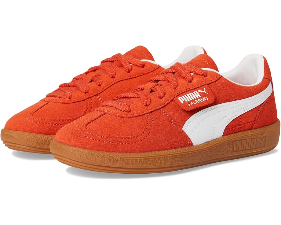 

Кроссовки PUMA Kids Palermo, цвет Redmazing/Puma White