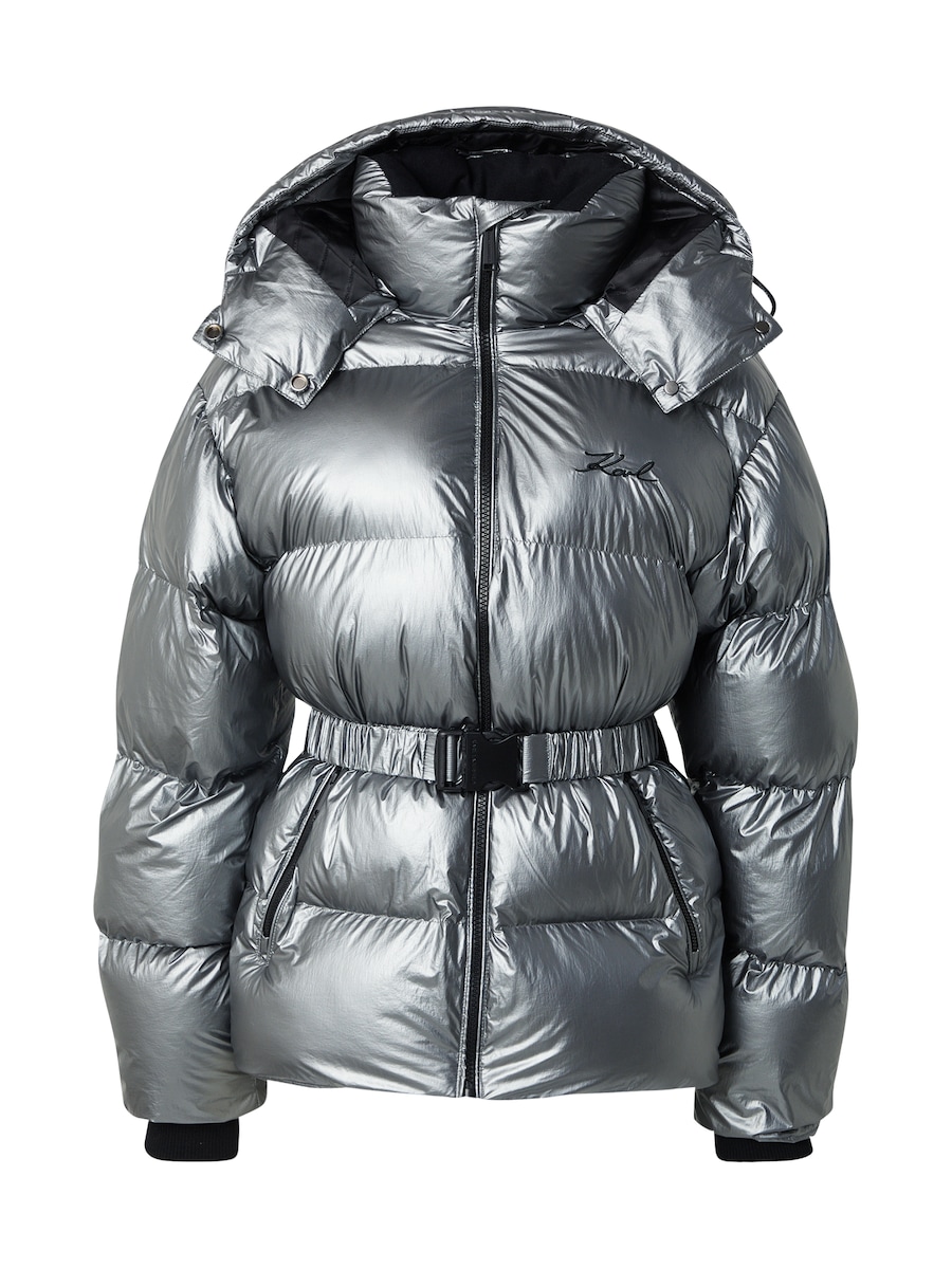 

Зимняя куртка Karl Lagerfeld, серебряный