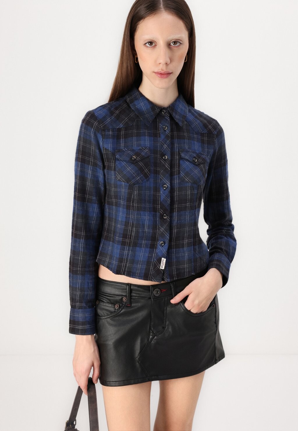 

Мини-юбка ULTIMATE MINI SKIRT BDG Urban Outfitters, черный