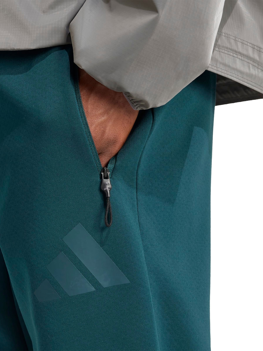 Зауженные спортивные брюки ADIDAS SPORTSWEAR Z.N.E., изумрудный — фото 4