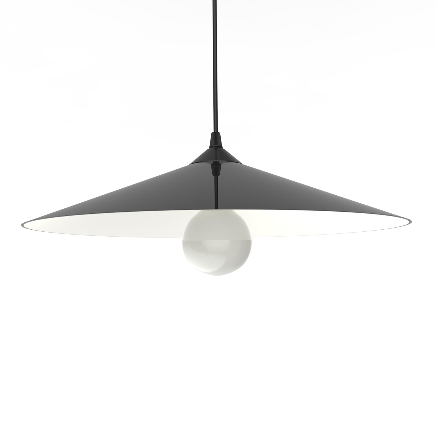 

Подвесной светильник Lumicom, 40x40x10 см, черный