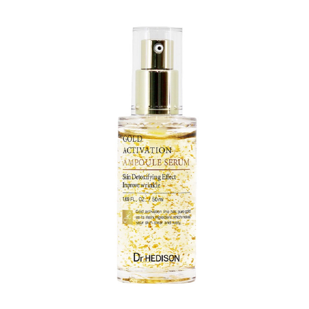 

Сыворотка для лица для зрелой кожи gold activation ampoule serum Dr.Hedison, 50 мл