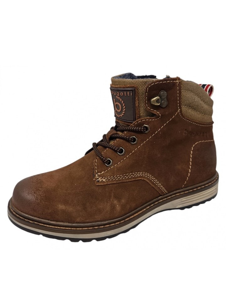 

Сапоги bugatti shoes Schnürstiefel Medardo Comfort PRE, коричневый