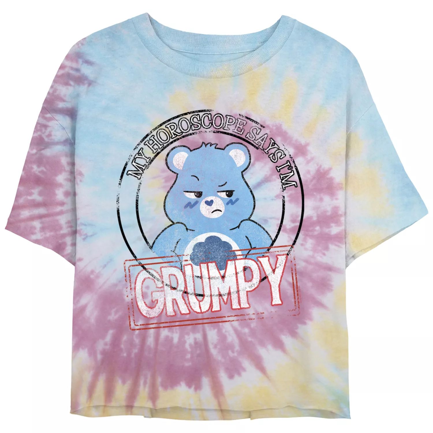 

Футболка для юниоров Care Bears Grumpy Horscope Licensed Character