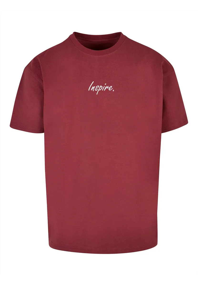 

Футболка Merchcode "Мужская футболка Inspire Heavy Oversized ", цвет Cherry