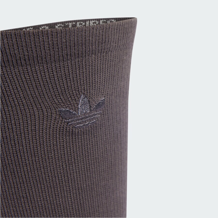 Носки ADIDAS ORIGINALS Two-toned Crew 2 Pairs, Basalt grey/Green — фото 4