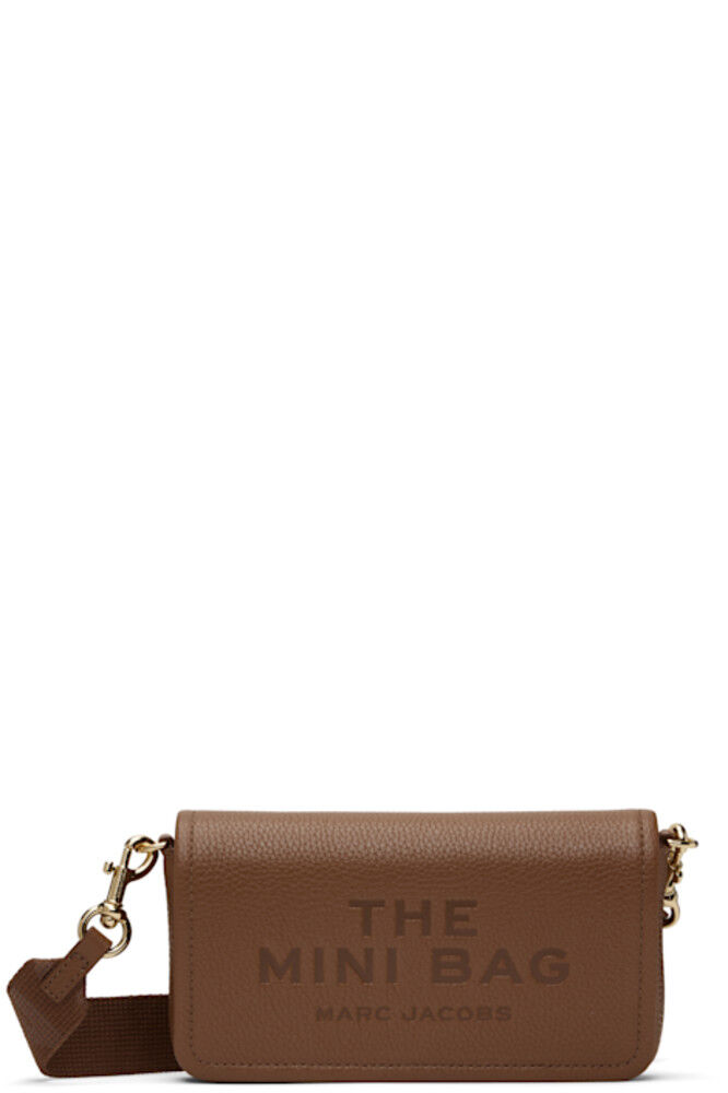 

Сумка 'The Leather Mini' цвета загара Marc Jacobs