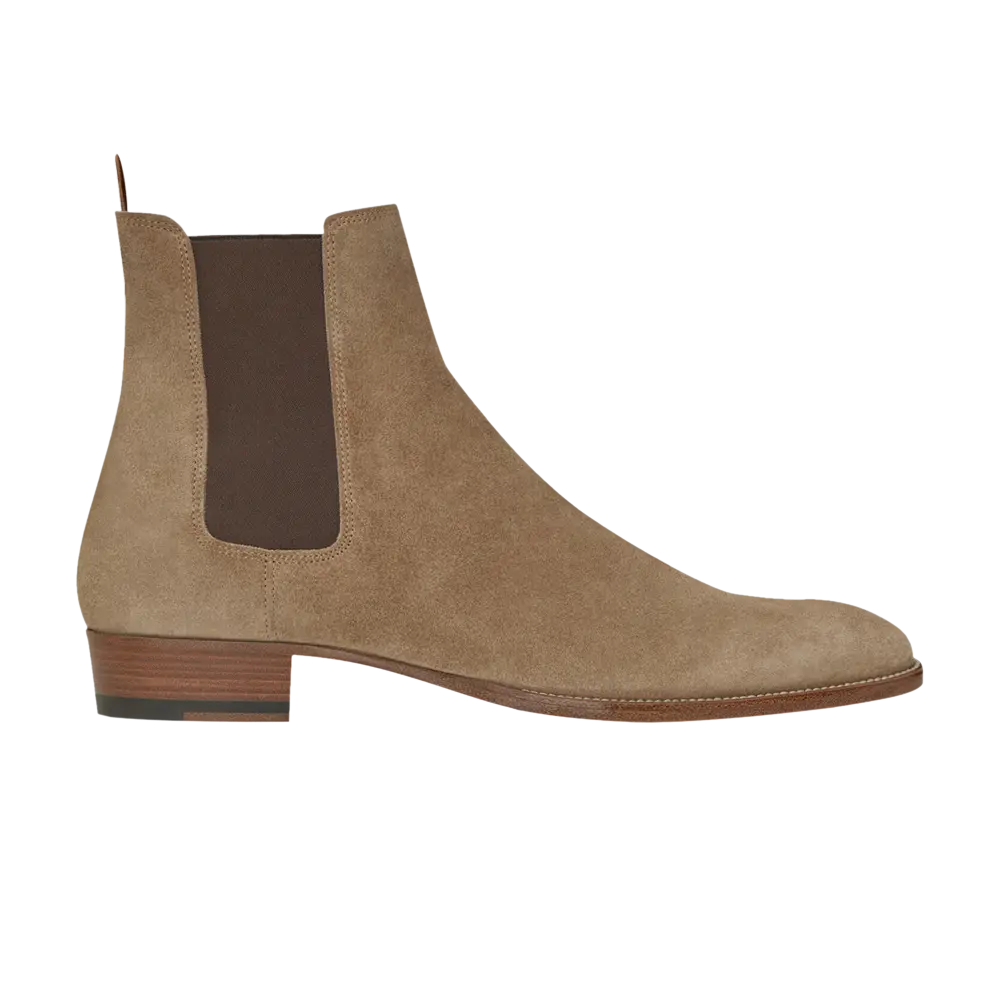 

Ботинки Челси Saint Laurent Wyatt 30, коричневый