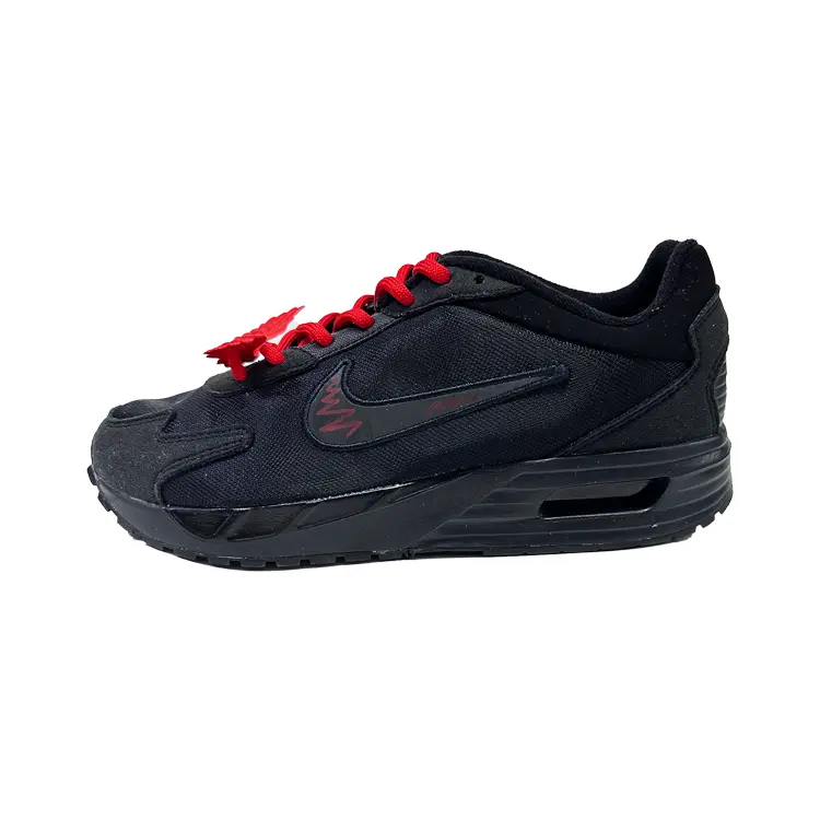 

Кроссовки Nike Air Max Solo Lifestyle Shoes Women's Low-top Black, черный/красный