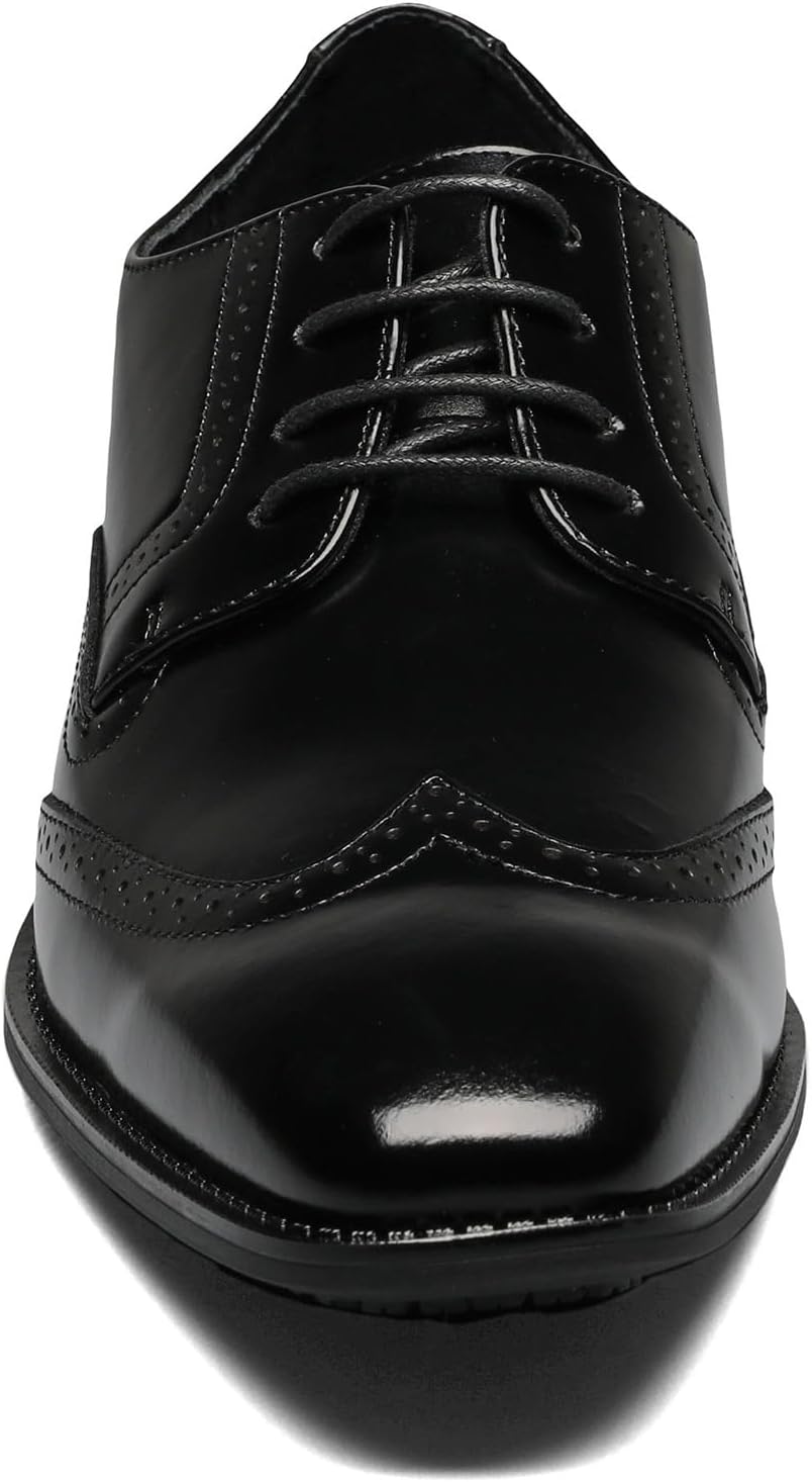 Мужские оксфорды Stacy Adams, модель Adler Wingtip, черный — фото 4