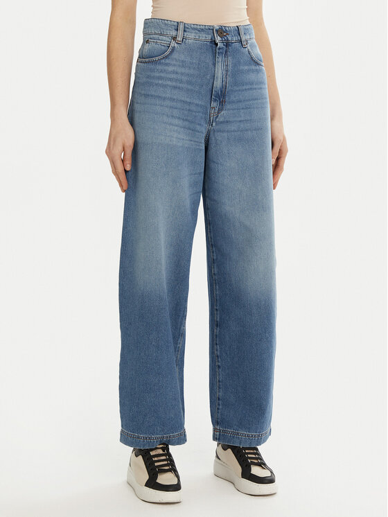 

Джинсы свободного кроя Brava 2515181081 Weekend Max Mara, синий
