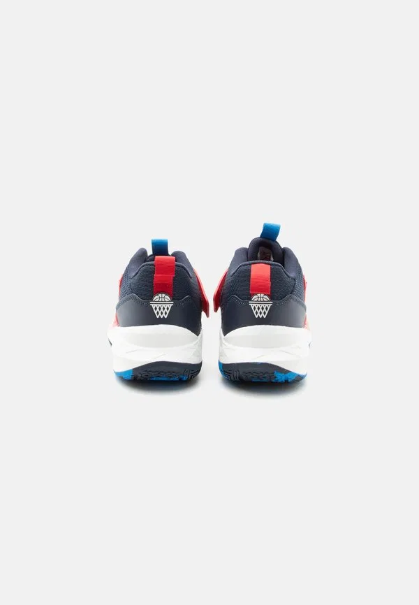 Баскетбольные кроссовки team hustle Nike Performance, Tm Navy/Sail/University Red/Photo Blue — фото 3