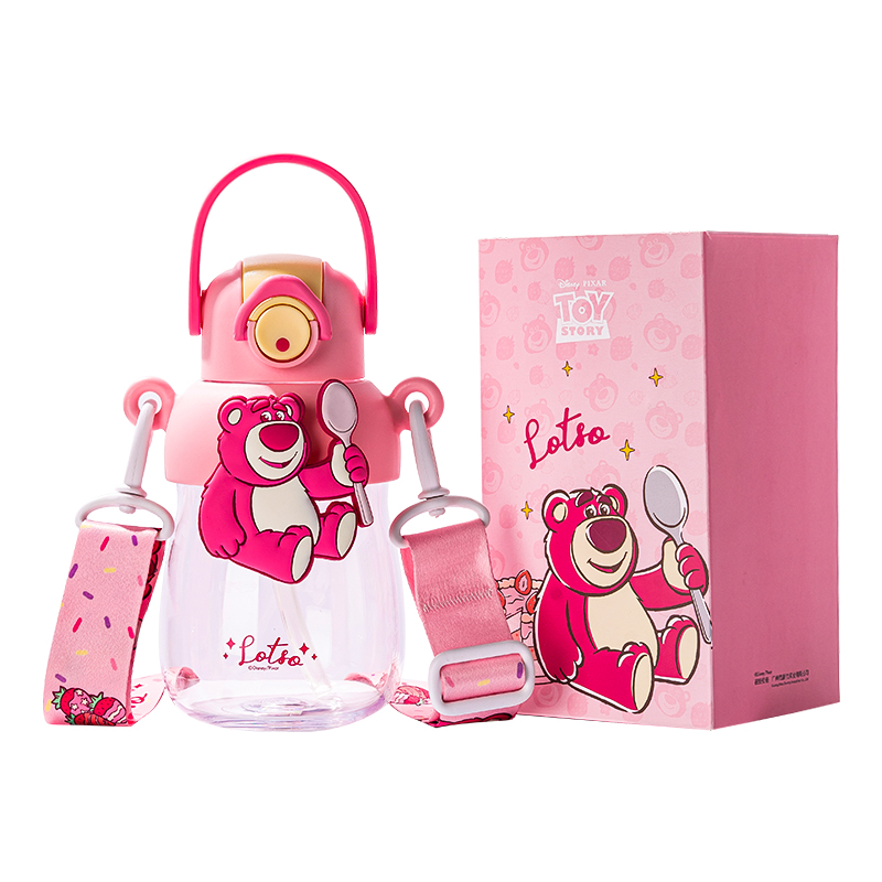 

Студенческая кружка для офиса, летняя милая портативная кружка 650 мл Disney, Lotso[Includes Cup Brush+Sticker]