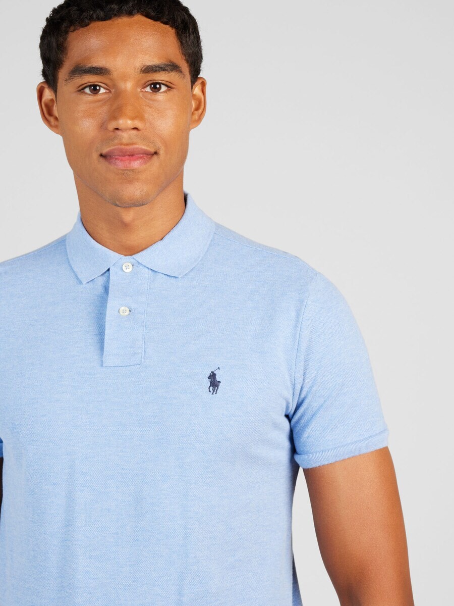 Рубашка поло Polo Ralph Lauren Shirt, темно-синий/светло-синий — фото 3
