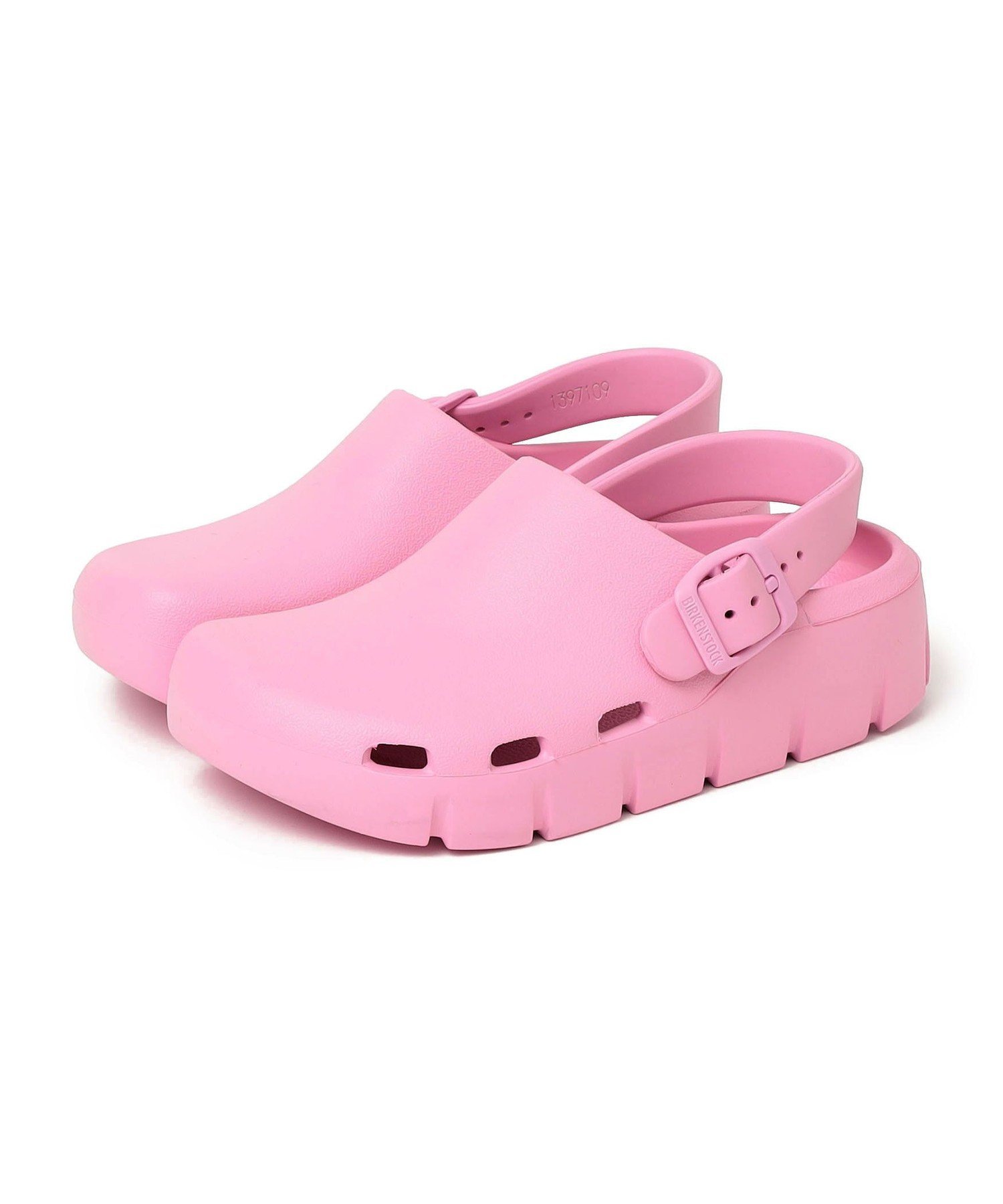 BIRKENSTOCK: Сандалии BIRKI FLOW из материала EVA Ships Kids, pink