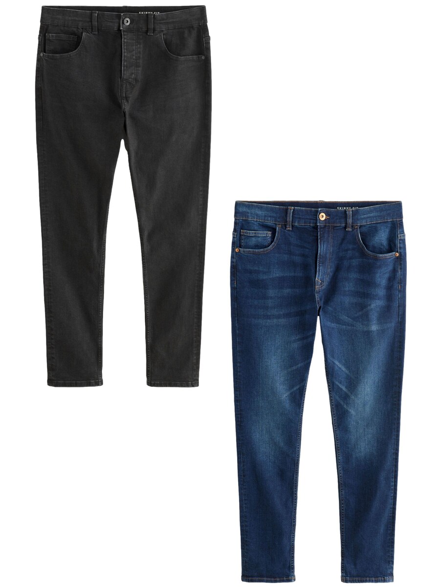 

Облегающие джинсы Next, цвет Dark blue/Black denim