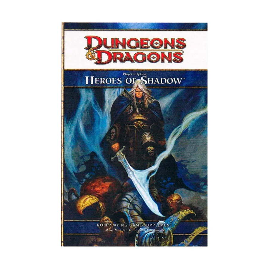 

Player's Option - Heroes of Shadow, Dungeons & Dragons (4th Edition) - Player's Guides & Accessories, твердый переплет