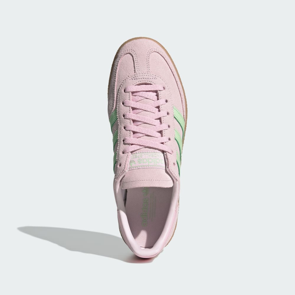 Кроссовки Adidas Handball Spezial Shoes, цвет Almost Pink/Semi Green Spark/Clear Pink — фото 2
