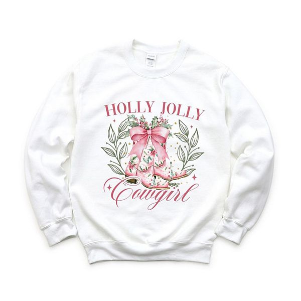 

Свитшот Holly Jolly Cowgirl Coquette Simply Sage Market, White, Белый, Свитшот Holly Jolly Cowgirl Coquette Simply Sage Market, White