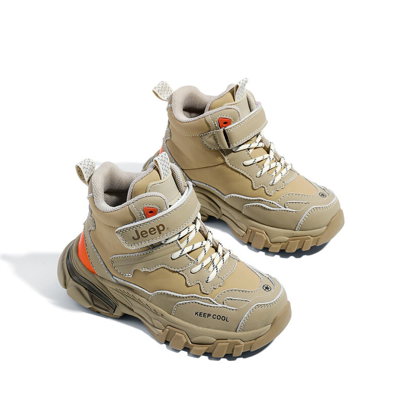 Кроссовки Jeep Kids Lifestyle Shoes Kids High-top Brown, коричневый — фото 2