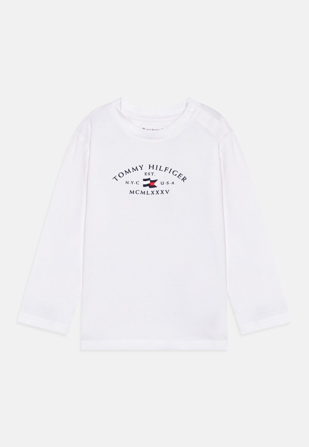 

Топ с длинными рукавами ESSENTIAL PRINTED TEE UNISEX Tommy Hilfiger, белый