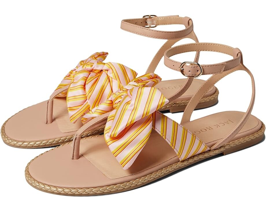 

Сандалии Jack Rogers Heidi Sandal, цвет Blush Stripe