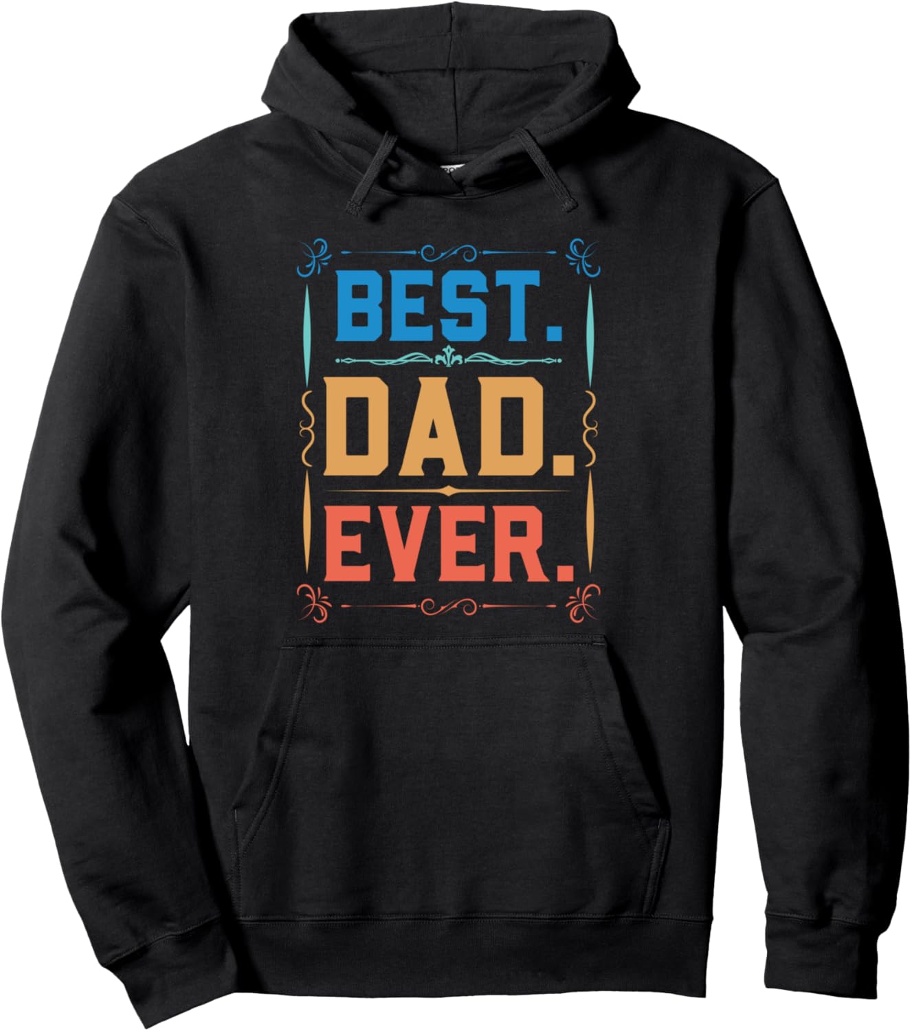 

Лучшая толстовка для папы Father Daughter Gift Ideas, черный