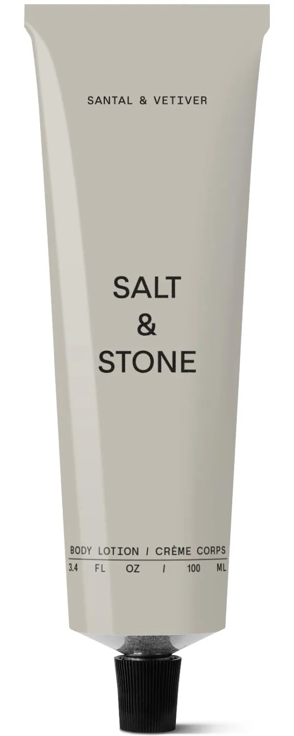 Лосьон для тела Salt & Stone для женщин и мужчин Santal & Vetiver, увлажняет, питает и смягчает кожу, восстанавливает сухую кожу, быстро впитывается, cruelty-free и vegan, 100 мл, Santal & Vetiver - 3.4 fl oz