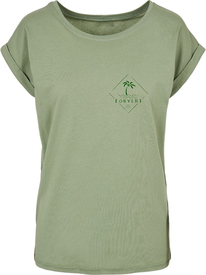 

Brandit Футболка "Forvert Ladies Tee Mojave" зеленого цвета