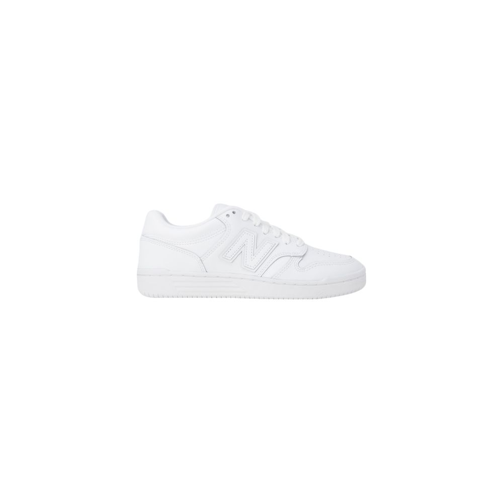 Белые кроссовки из искусственной кожи New Balance, белый