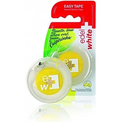

Easy Tape Вощеная зубная лента со вкусом лайма, Edel+White