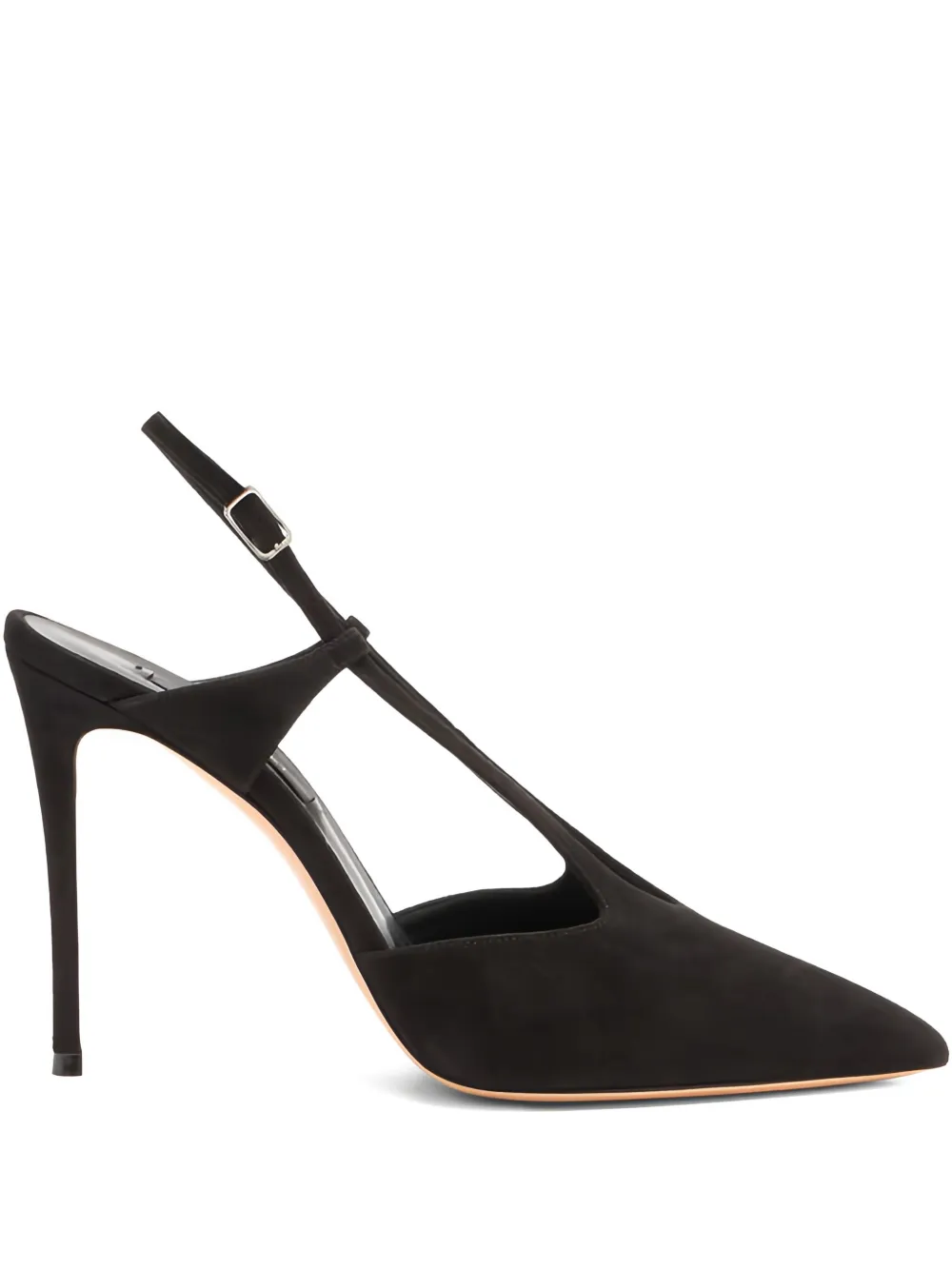 Туфли Julia Camoscio 100 Casadei, черный