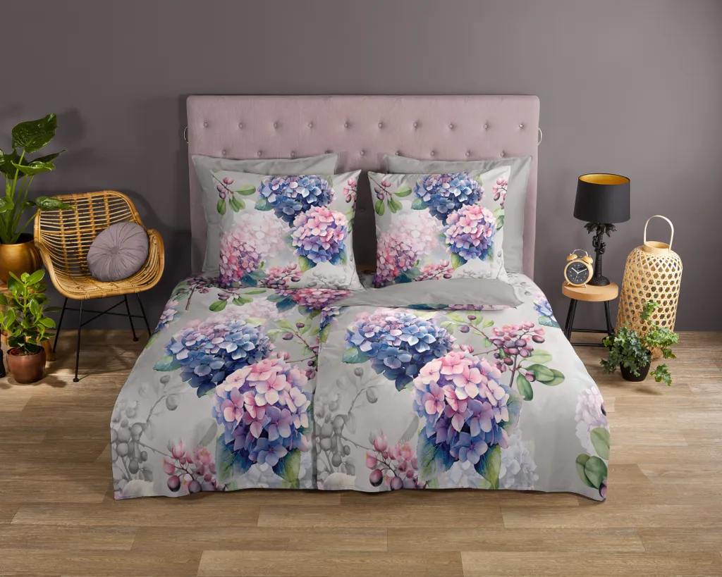 

Пододеяльник Muller Textil, серый