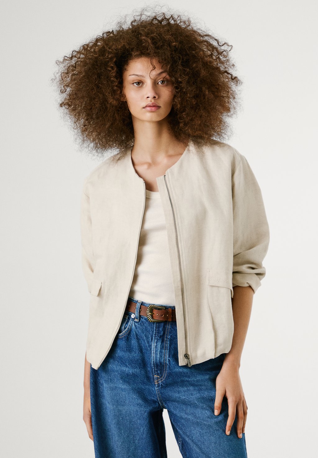 

Летняя куртка SONIA Pepe Jeans, бежевый