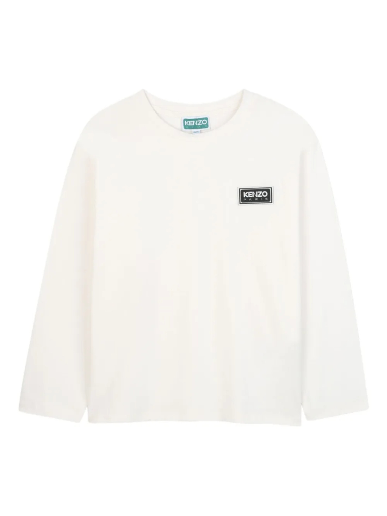 

Kenzo Kids лонгслив с логотипом, белый