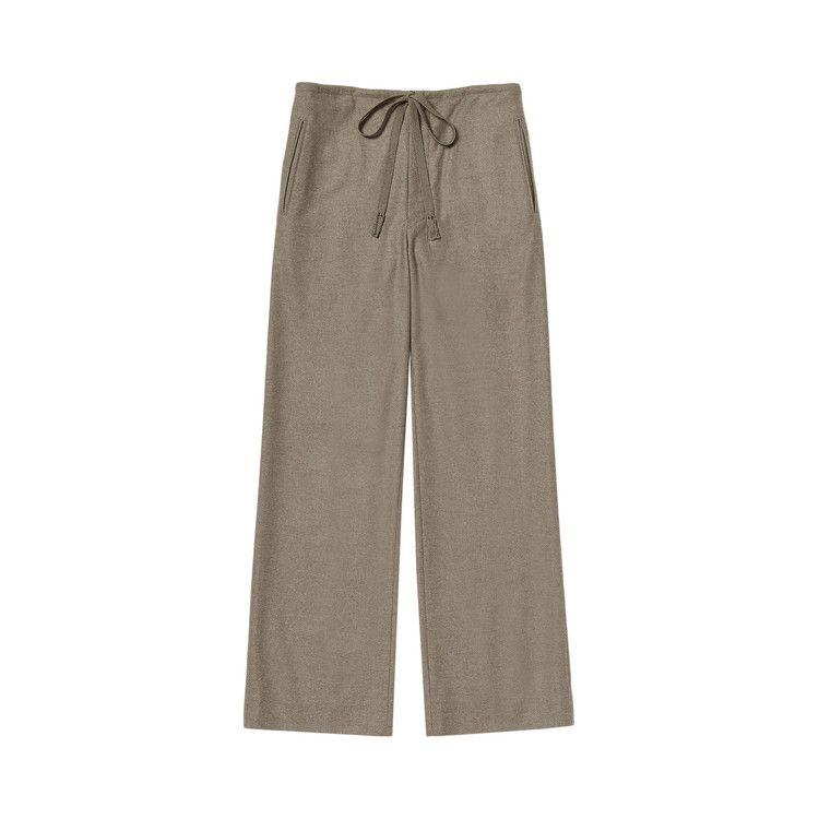 

Брюки Auralee Wool Fulling Flannel Drawstring Pants, Brown