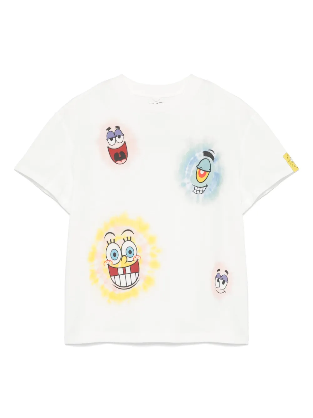 

Футболка с графичным принтом из коллаборации с SpongeBob Stella McCartney Kids, белый