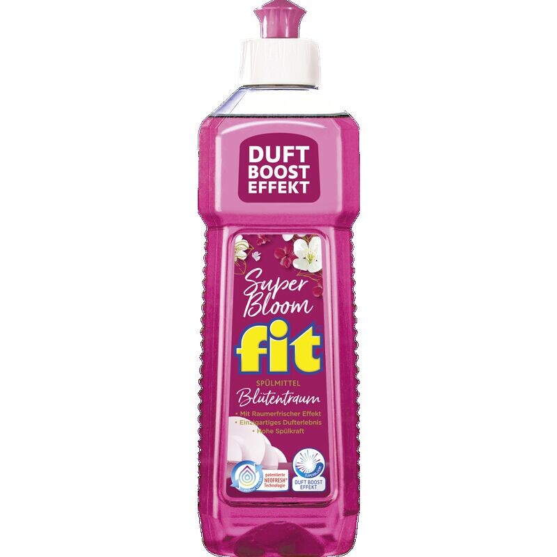 

Жидкость для мытья посуды Super Bloom цветочная мечта fit, 500 ml