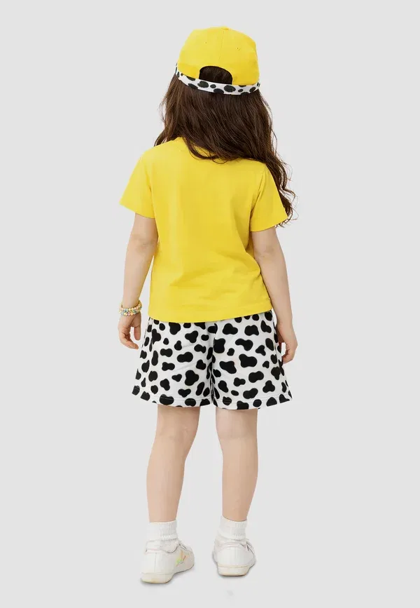 Одежда Denokids 2 piece ballerina xt shorts, желтый — фото 2