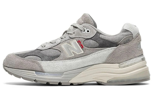 Кроссовки levis x 992 сделано в сша New Balance, серый — фото 2