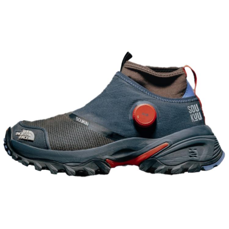 THE NORTH FACE Кроссовки UNDERCOVER x Hedgehog Series Mid Top для походов унисекс, синие, коричневые