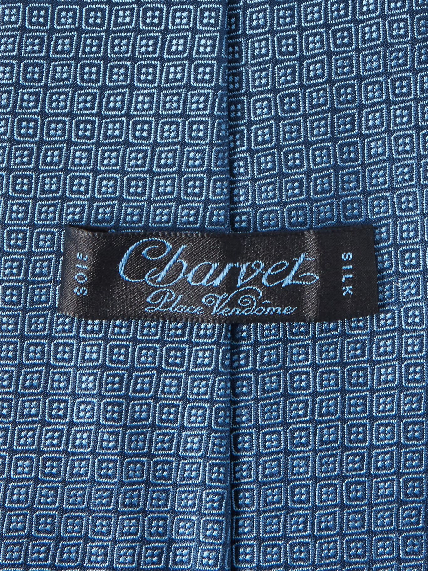 

Галстук из шелкового жаккарда шириной 8,5 см CHARVET, темно-синий