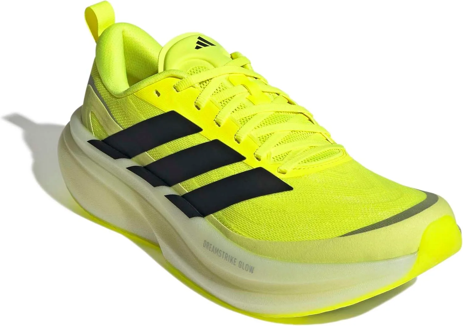 Мужские беговые кроссовки Adidas Supernova Glide, черный/желтый — фото 3