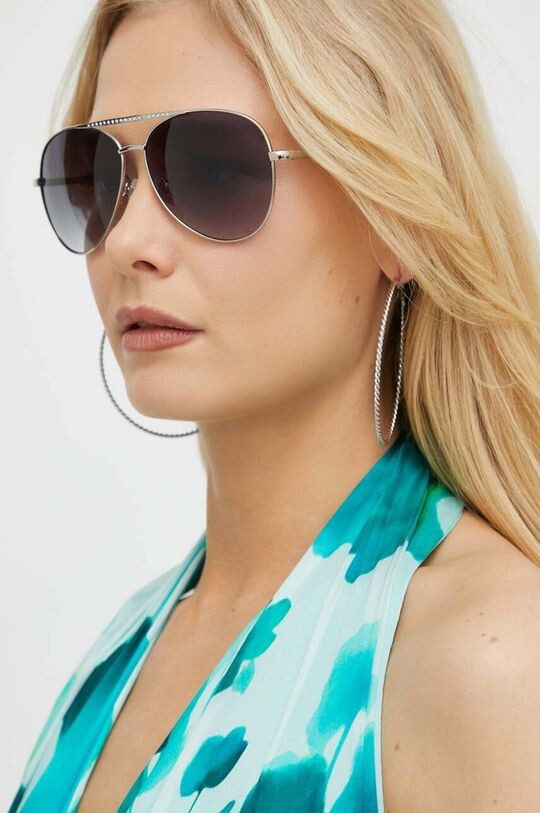 

Солнцезащитные очки Guess, серебро