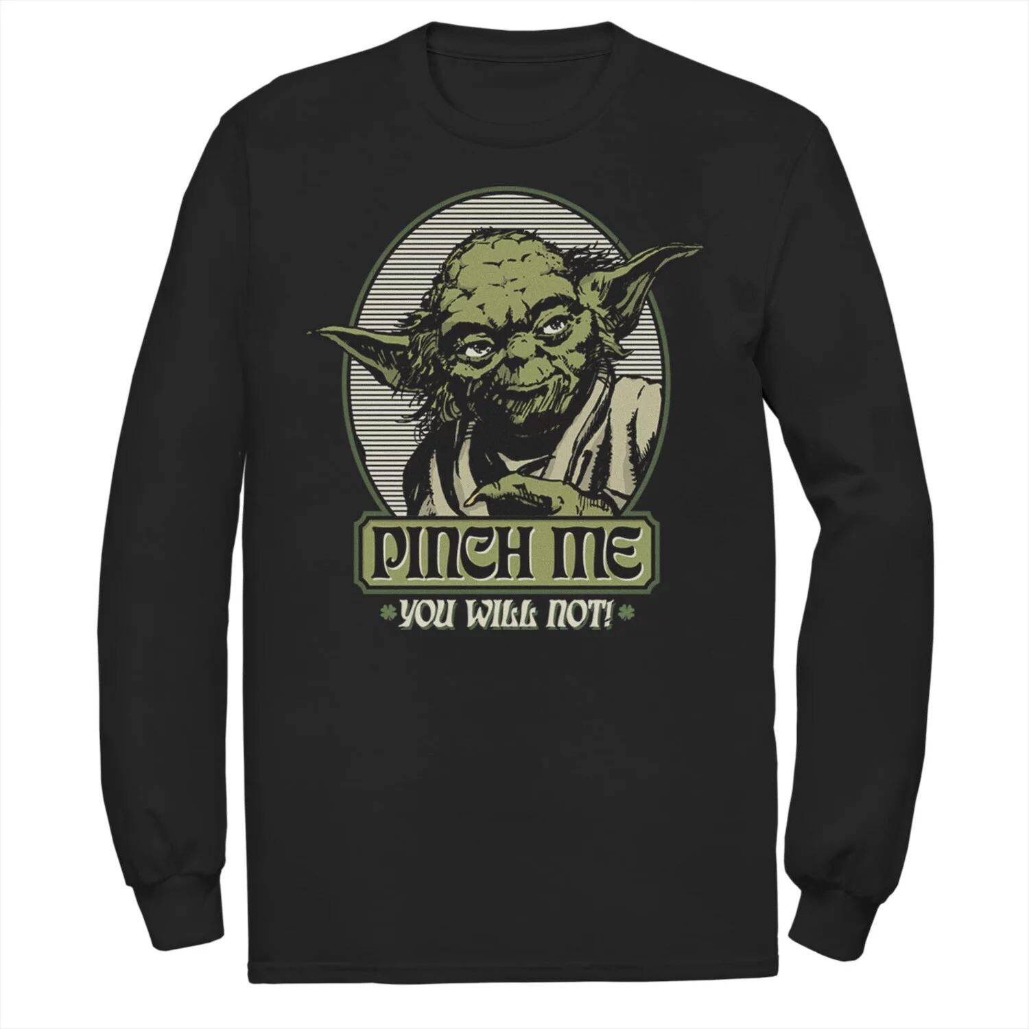 

Мужская футболка Yoda Pinch Me Not St. Патрика Star Wars