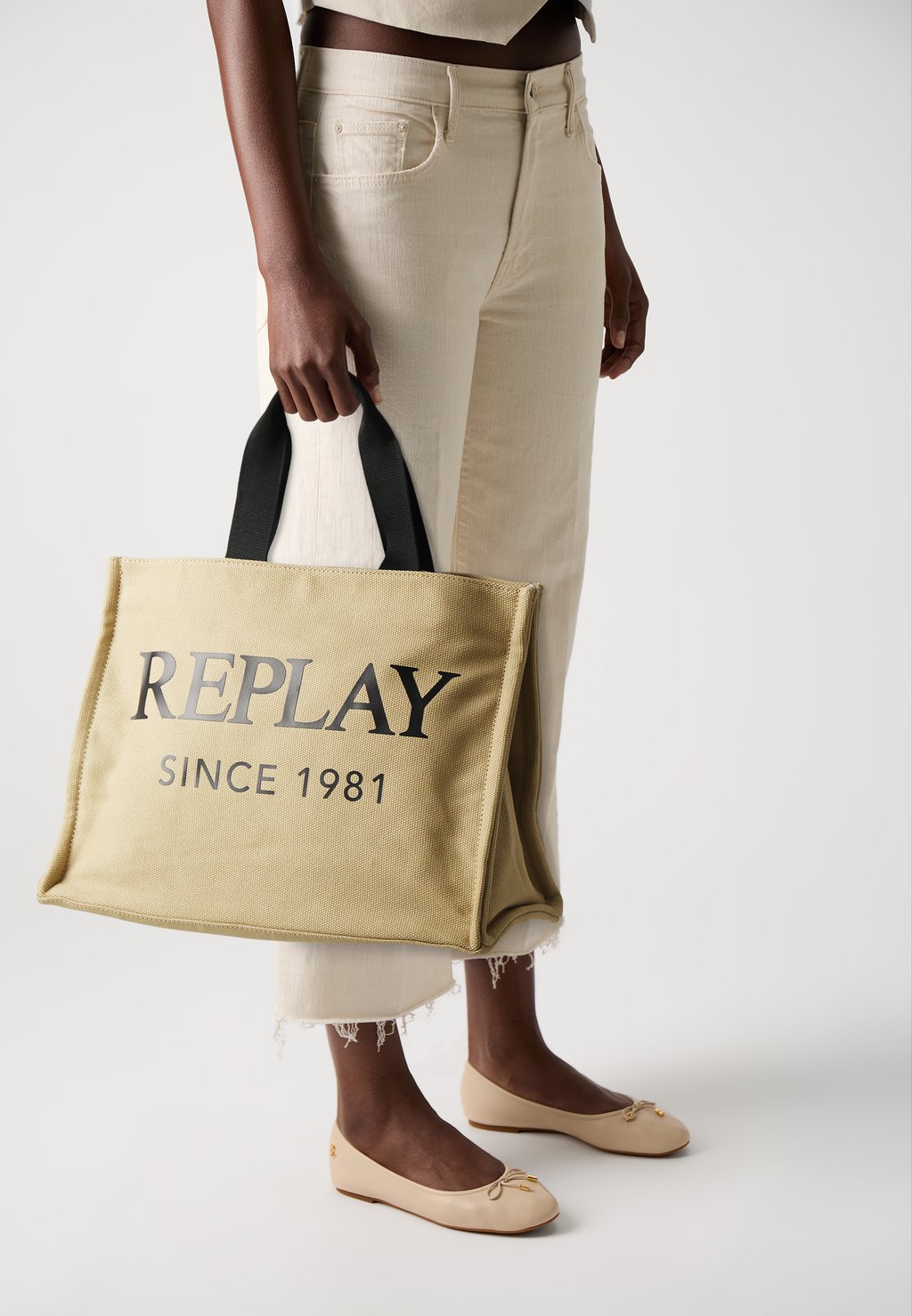 

Сумка-тоут Replay, песочный