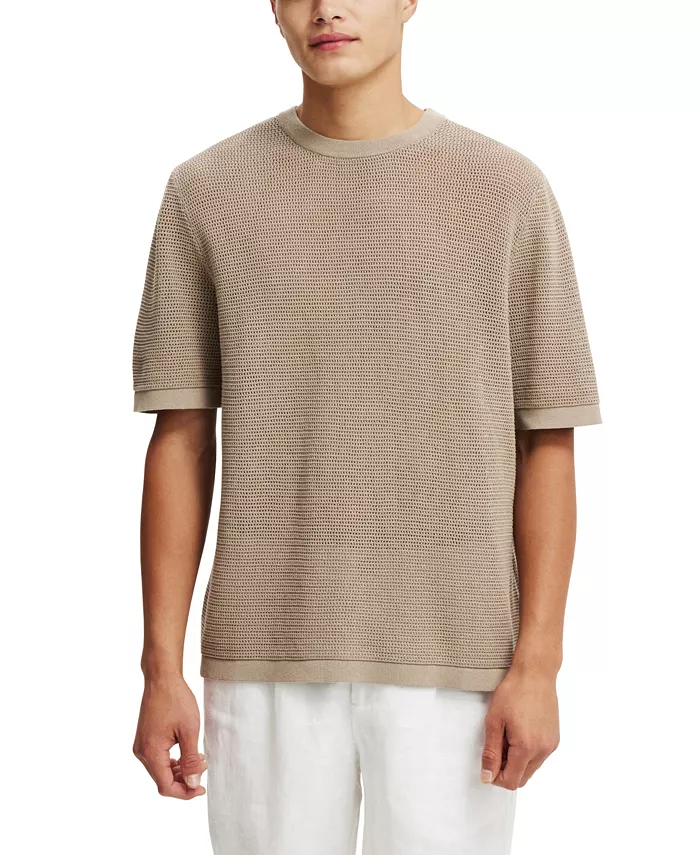 

Мужская футболка из трикотажа COTTON ON, серый