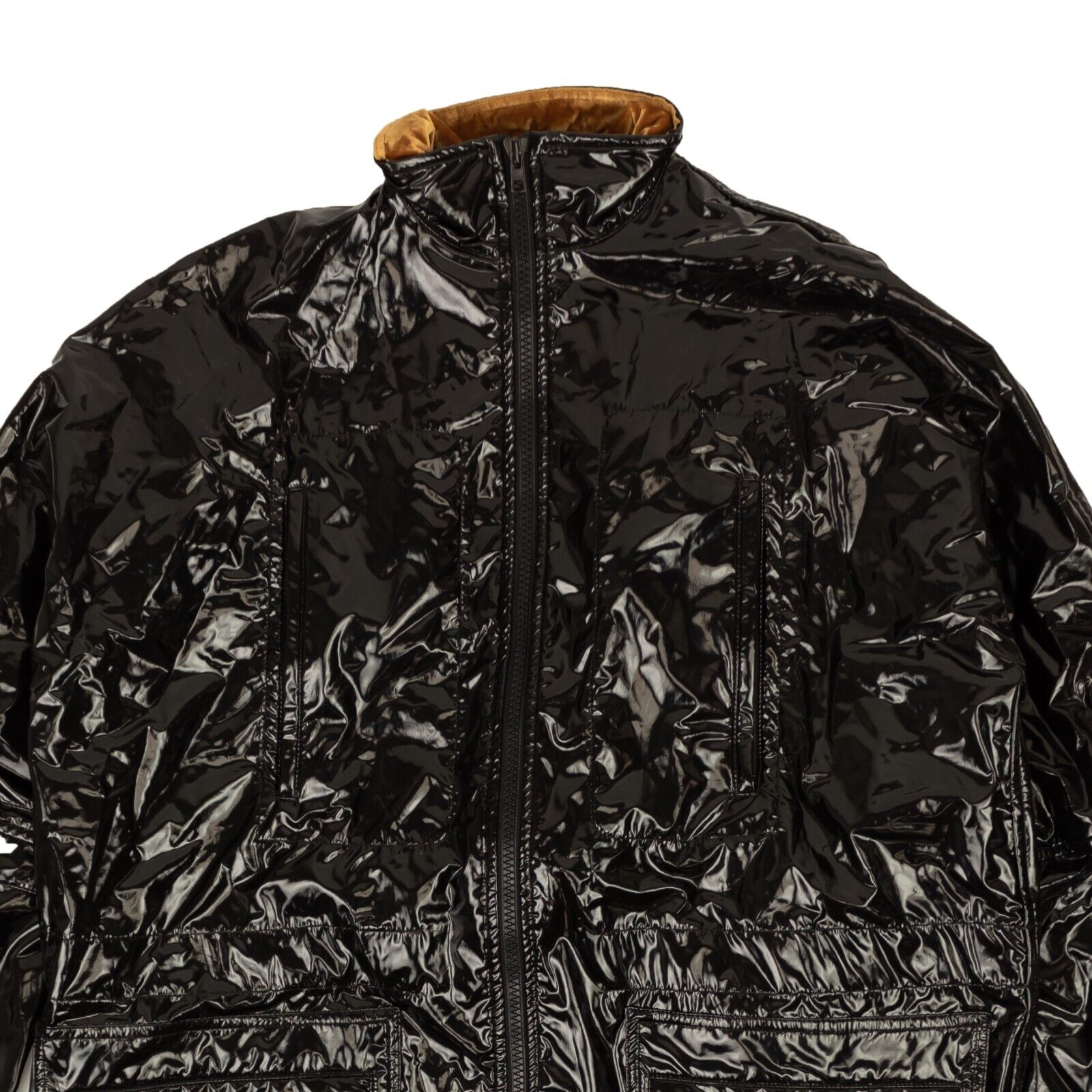 

Пальто Haider Ackermann Zip Up из вискозы и технической смеси - черное